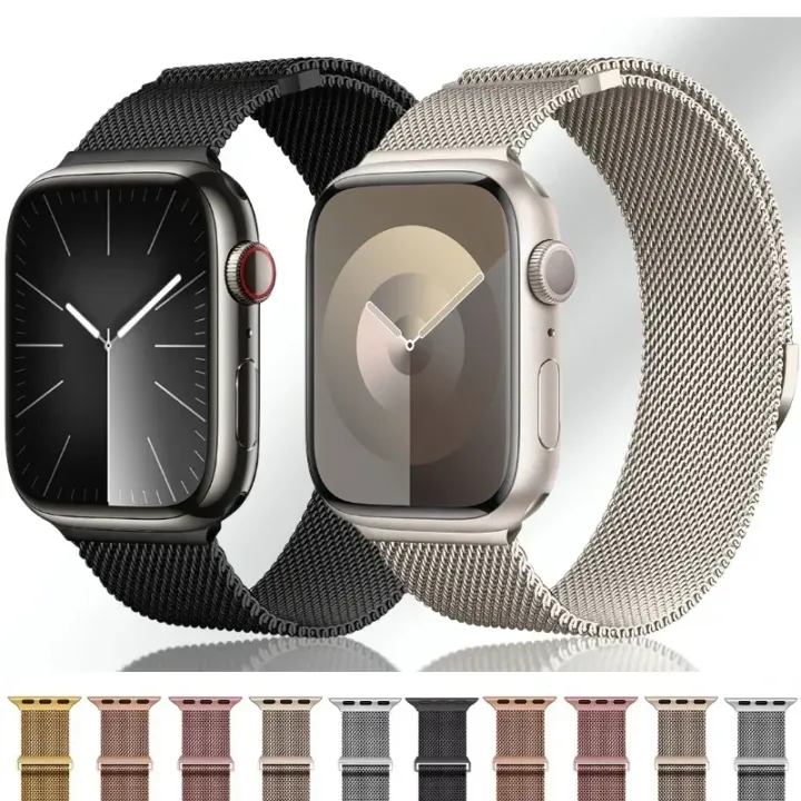 Milanese strap For Apple watch 10 42 46mm 9 8 7 41 45mm Ultra/2 49mm Metal Breathable Band For iWatch 6543SE 44mm 40mm 42mm