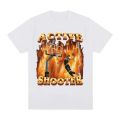 Active Shooter Funny Meme Graphic T-shirt Men's and Women's Fashion Retro Short sleeved T-shirt Casual Large T-shirt Top 77899. 