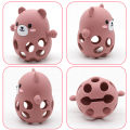 Silicone Bear Gum Easy to Grasp Grinding Exercise Toy.