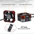 Rocket 35mm Metal Motor Cooling Fan 8.5V/21000RPM Heat Dissipation Cooling Fan for 1/10 1/12 1/8 RC Car Sensored Brushless Motor.