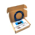 Blue Case Updated Version V3 ATS-mini 0.5-108MHz SI4732 Radio Pocket SSB Radio All Band ESP32 Radio Receiver. 
