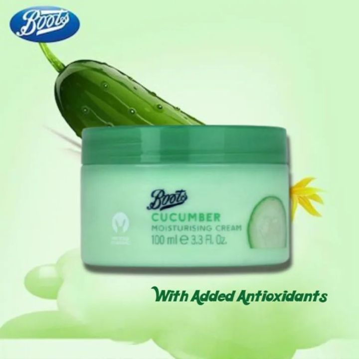 Boots Cucumber Moisturising Cream 100ml Daraz .bd