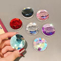 Holographic Prism Laser Holder Stand for Phone Colourful Expanding 3D Diamond Grip Bracket Finger Ring for Smart Phone Stand. 