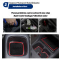 1Set Car Gate Slot Mat For Suzuki Swift 2018 2019 2020 Auto Anti-Slip  Cup Pads Interior Accessories. 