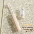 New Travel Foldable Toothbrush Set 2 - in - 1 Toothbrush + Toothpaste Cute Design Essential for Organizing Business Trips. 