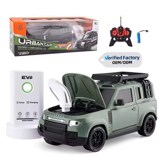 Off-Road Car Remote Control  Rechargeable Vehicle High Speed Car Toy Dual Charging RC Car For Kids Gift