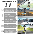 Car Suction Cup Mount Vehicle Window Windshield Holder For GoPro Hero 13 12 11 10 9 Insta360 SJCAM AKASO DJI OSMO Action Camera. 