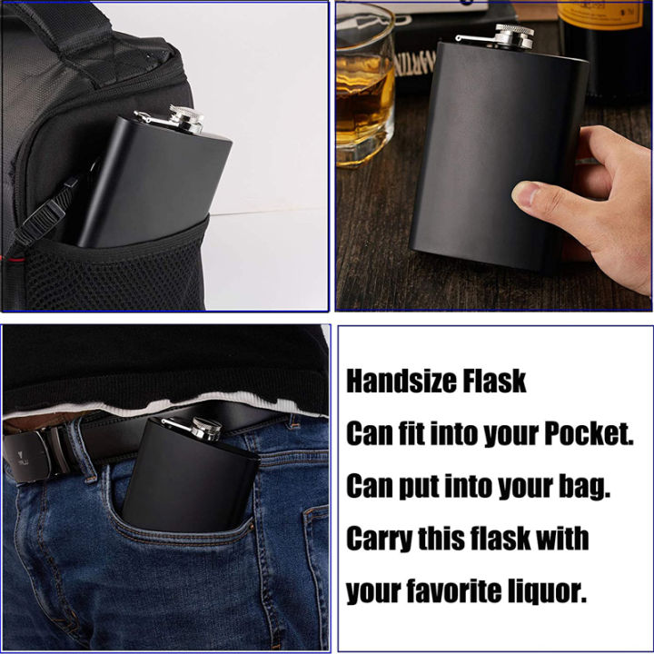 LMETJMA%20Matte%20Black%20Hip%20Flask%20for%20Liquor%20Stainless%20Steel%20Leak%20proof%20with%20Funnel%20Flask%20set%20Drinking%20Whiskey%20Flask%20KC0454%20-%20Image%205