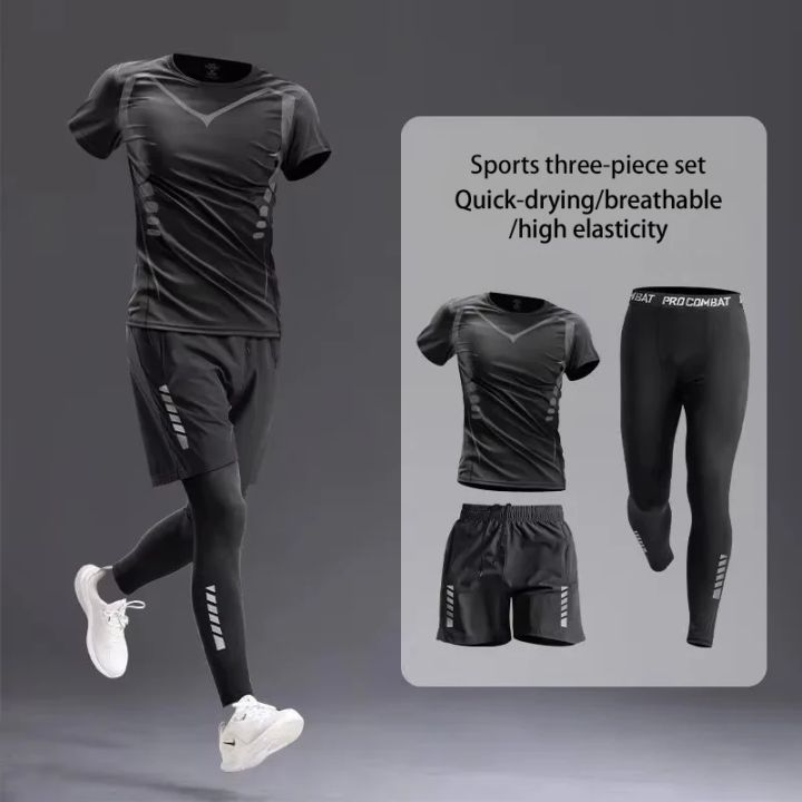 New%20Men's%20Sportswear%201-5Pcs%20Suit%20%20All-Season%20Running%20Cycling%20Fitness%20Quick%20Drying%20Clothing%20Jogging%20Training%20Men's%20Track%20Suit%20Set%20-%20Image%203