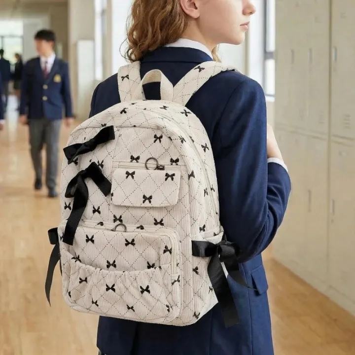 Bow%20Backpack%20Corduroy%20School%20Bag%20for%20Women%20Girls%20Large%20Capacity%20Laptop%20Backpack%20Cute%20Y2K%20Style%20Student%20Bookbag%20Casual%20Adjustable%20-%20Image%202
