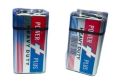 2Pcs 9V Battery Power Plus Heavy Duty - 9 Volt Battery. 