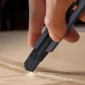 Jimihome 0.79inch Stretch Utility Knife Paper Cutters Carbon Steel Blades Pocket Knife with Safety Lock DIY Handicraft Tools. 