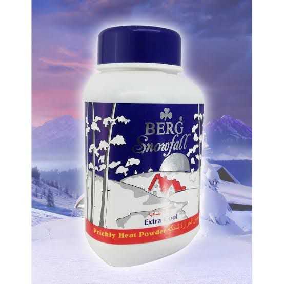 BERG pricly Heat Powder EXTRA COOL 125gm Pack of 2 b