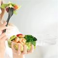 50PCS Transparent Plastic Cake Box Dessert Bread Fruit Salad Birthday Wedding Party Restaurant Household Disposable Food Box.