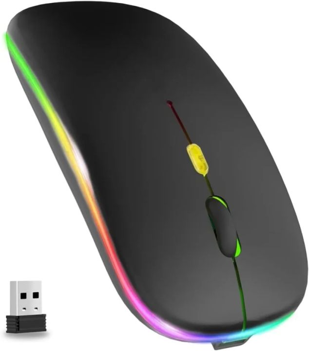 2.4GHz%20Wireless%20Rechargeable%20Mouse%20with%20LED%20Light,%205.2%20Wireless%20Technology,%20Silent%20Click,%20USB,%201200DPI%20Gaming%20Mouse%20for%20Windows%20-%20Image%205