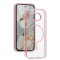 MagSafe Magnetic Colorful Transparent Clear Phone Case for Google Pixel 9a, Wireless Charging Anti Scratch Phone Case. 