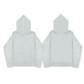 Harajuku Jacket Sweatshirts Men Zip Up Hoodies Jacket Retro Long Sleeve Oversized Black Hooded Sweatshirt Coats.