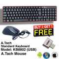 Buy Keyboard+Mouse get one free. 