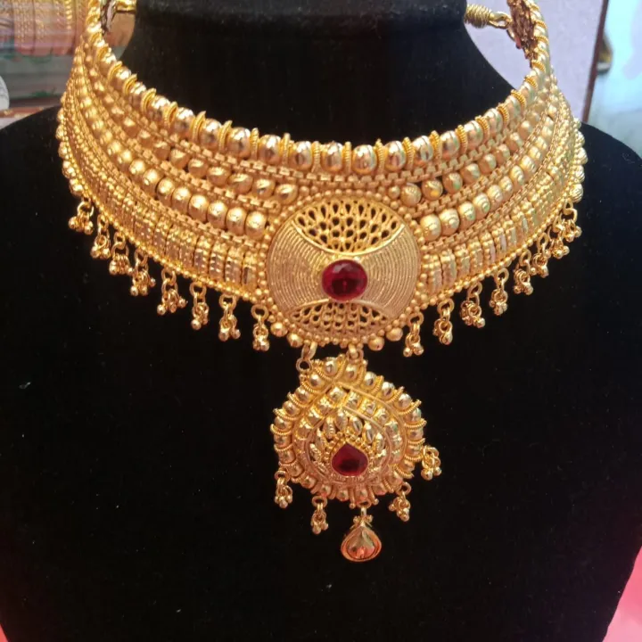 Gold%20Plated%20Mini%20Haar%20Necklace%20With%20Earring%20And%20Ring%20For%20Women%20-%20Image%207