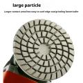Dry Polishing Disc for Angle Grinder Ceramic Tile Trimming Edge Chamfering & Marble Quartz Polishing Tool. 