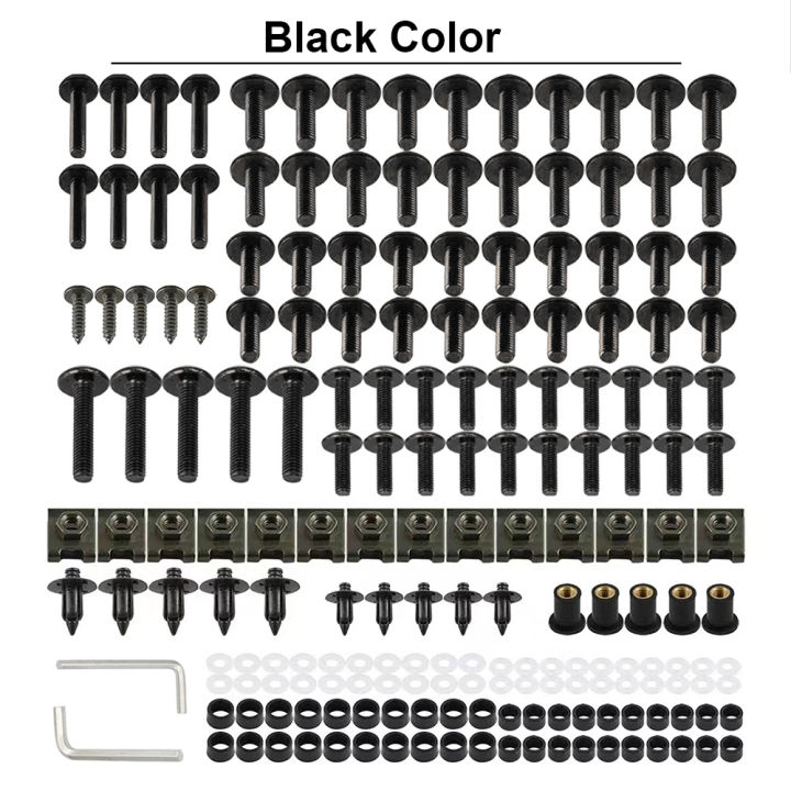 195PCS%20M5%20M6%20Screws%20Motorcycle%20Bolts%20Screws%20Fair%20Bolt%20For%20YAMAHA%20YZF%20R1%20R15%20R25%20R3%20R6%20R125%20R15%20R25%20MT03%20MT07%20MT10%20Suzuki%20GSXR%20-%20Image%207