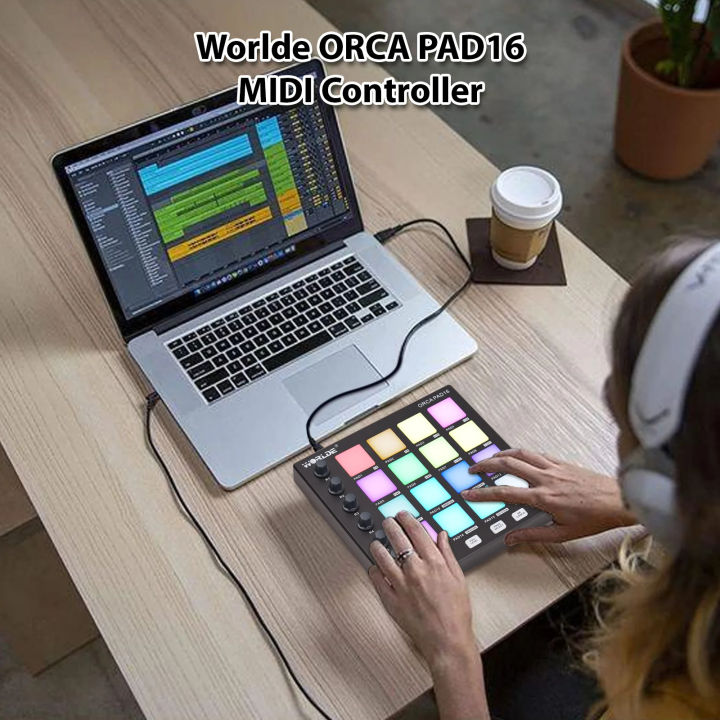 WORLDE%20Mini%20II%20Pro%20Studio%20Bundle%20%7C%20ORCA%20PAD16%20+%2016-Key%20MIDI%20Keyboard%20%7C%20USB-C%20DAW%20Controller%20for%20Ableton/FL%20Studio%20-%20Image%204