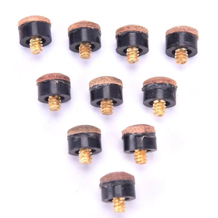 10PCs%20Screw%20On%20Cue%20Tips%20For%20Billiard%20Pool%20Cue%20Stick%20and%20Snooker%20Cue%20Parts%20-%20Image%203