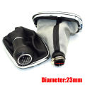 23mm For Volkswagen VW Golf 4 IV MK4 GTI R32 Bora Jetta 5 Speed Black Frame Gear Shift Knob Lever Gaiter Boot 1999-2004.