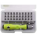32 in 1 multifunctional screwdriver set small screwdriver torx phillips magnetic screwdriver bit portable repair tool. 