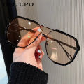 Oversized Sunglasses Women 2023 New Unique One Piece Fashion Sunglasses For Men UV400 Punk Glasses Trending Female Eyewear UV400. 