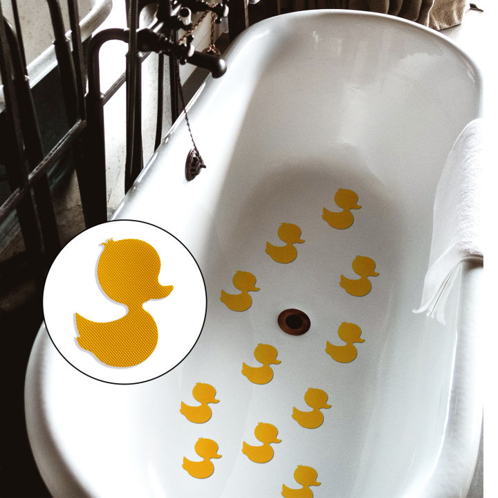 10pcs%20Duck%20Design%20Anti-slip%20Shower%20Tread%20Sticker%20Bathtub%20Non-slip%20Tape%20For%20Children's%20floor%20Stairs%20Steps%20Bathroom%20-%20Image%202