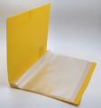 Pocket File (FC) 10, 20, 30, 40, 60, 80, 100 Pockets| Clear Book Pocket. 
