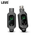 LEUS N2 UHF Wireless Microphone Converter XLR Transmitter and Receiver Microphone Wireless System for Dynamic Microphone. 