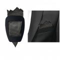 Pocket Squares Holder Handkerchief Keeper Organizer Man Prefolded Handkerchiefs For Men Gentlemen Suit Wearing Accessory.