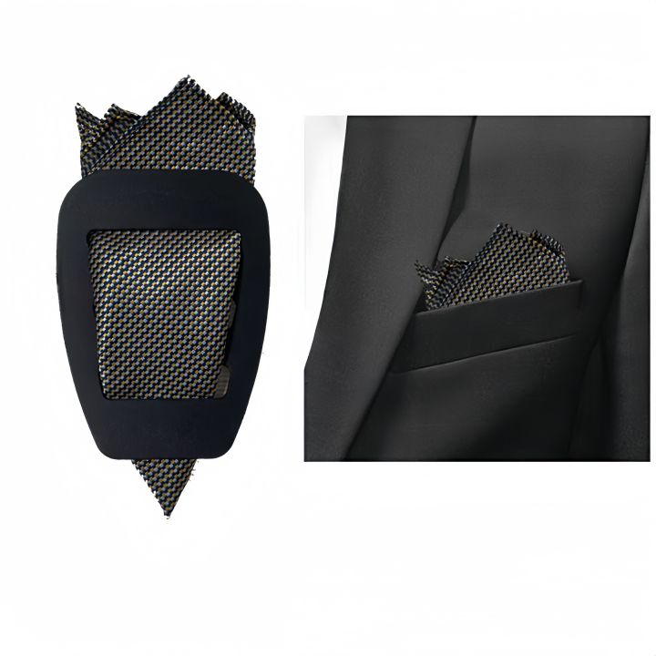 Pocket Squares Holder Handkerchief Keeper Organizer Man Prefolded Handkerchiefs For Men Gentlemen Suit Wearing Accessory