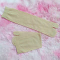 Women's Muslim Finger Socks Comfortable Soft Fabric Leg Cover One Pair.