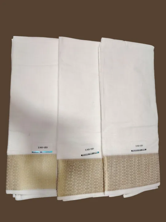 White%20Saree#%20Indian%20Cotton%20Saree%20#%20Kerala%20White%20Gold%20Border#%20With%20Blouse%20-%20Image%208