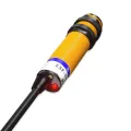 Proximity/Diffuse Reflection Photoelectric Switch Sensor DC12V Infrared E3F-DS10 NO/NC NPN/PNP 5-50cm Detection Range Adjustable. 