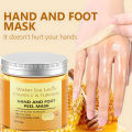50g Turmeric Vitamin C Hand and Foot Mask, Plant Care, Moisturizing and Moisturizing, Instant Wash, Smooth Repair, Light Skin Nutrition, One Step Fresh Skin freshfeet. 