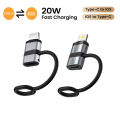 PD20W Fast Charging USB C Female to Lightning Male Adapter Lightning Female to Type C Male Adapter Converter ios and Android. 