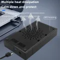 TISHRIC HDD Case 3.5 2.5 SATA to USB 3.0 Adapter External Hard Drive Disk Enclosure for 3.5 SSD Disk 450Mb/s 18TB HDD Box Case. 