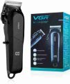 VGR V-118 Professional Hair Clipper with LED Display Trimmer 200 min Runtime 6 Length Settings (Black). 