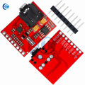 Si4703 RDS FM Radio Tuner Evaluation Breakout Module For Arduino AVR PIC ARM Radio Data Service Filtering Carrier Module. 