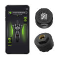 Motorcycle TPMS 2 Sensors Bluetooth 5.0 Tire Pressure Monitoring System Pit Bike Tyre Tester Diagnostic Set Moto Accessories.