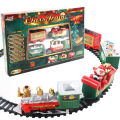 New Electric Train Set Mini Santa Claus Rail Car Toy Creative Decoration Christmas Tree Train Gift Children's Gifts. 