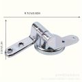 1/4set Zinc Alloy Toilet Seat Hinges Replacement Kit Lid Connectors Fittings Universal Toilet Accessories Repair Parts.