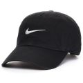 Mens Black Cap with Iconic Swoosh Logo | Cap for Men. 
