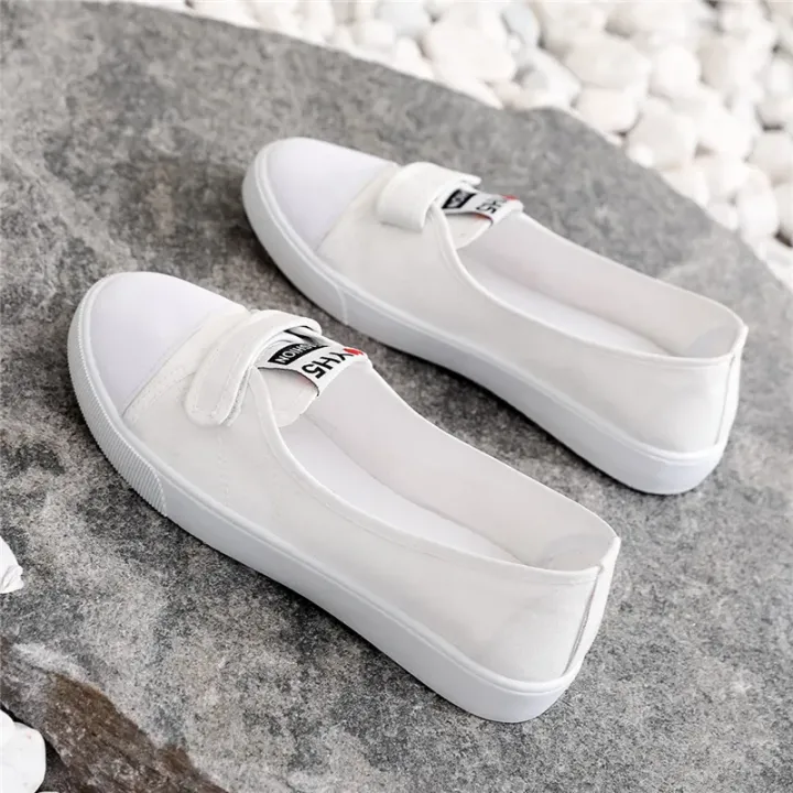 women%20cute%20sweet%20round%20toe%20comfort%20anti%20skid%20student%20school%20shoes%20lady%20casual%20black%20spring%20flats%20fashion%20white%20cool%20shoes%20b552%20-%20Image%204