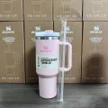 Stanley Tumbler 40 Oz. 1200ML Stanley Cup. Stainless Steel Vacuum Insulated Tumbler mugs with straw. Leak Proof Water bottle. Stanley Quencher. Hot and Cold Beverages.  Thermos Travel Mugs Coffee Mug Gym Mug Driving Cup. 