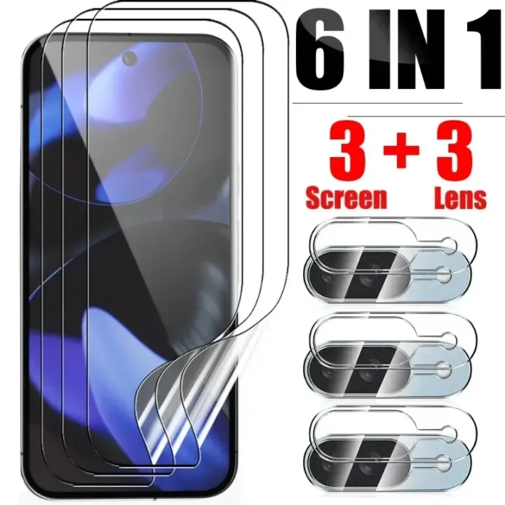 For%20Google%20Pixel%209/9%20Pro/9Pro%20XL%20Hydrogel%20Film%20Soft%20Screen%20Protectors%20HD%20Clear%20Anti-scratch%20Tempered%20Glass%20Camera%20Lens%20Films%20-%20Image%207